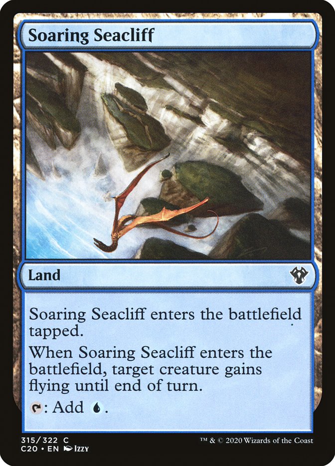 Soaring Seacliff [Commander 2020] (C20 315)