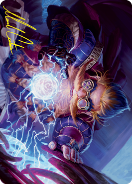 Storm-Kiln Artist Art Card (Gold-Stamped Signature) [Strixhaven: School of Mages Art Series] (ASTX 13)