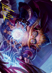 Storm-Kiln Artist Art Card (Gold-Stamped Signature) [Strixhaven: School of Mages Art Series] (ASTX 13)