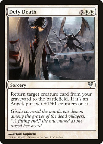 Defy Death [Avacyn Restored] (AVR 16)