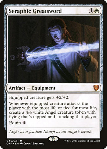 Seraphic Greatsword [Commander Legends] (CMR 45)