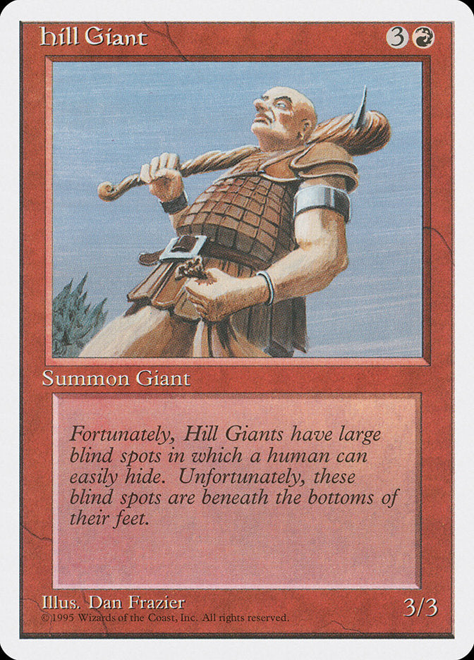 Hill Giant [Fourth Edition] (4ED 201)