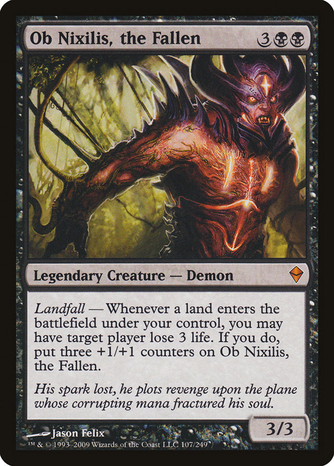 Ob Nixilis, the Fallen [Zendikar] (ZEN 107)