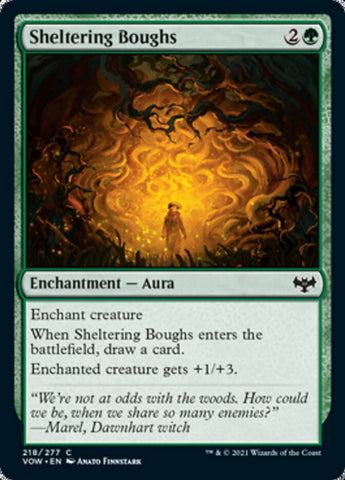 Sheltering Boughs [Innistrad: Crimson Vow] (VOW 218)