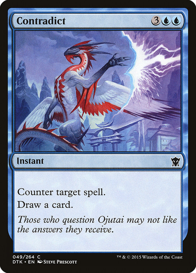 Contradict [Dragons of Tarkir] (DTK 49)