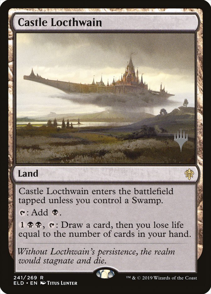 Castle Locthwain (Promo Pack) [Throne of Eldraine Promos] (PELD 241P)