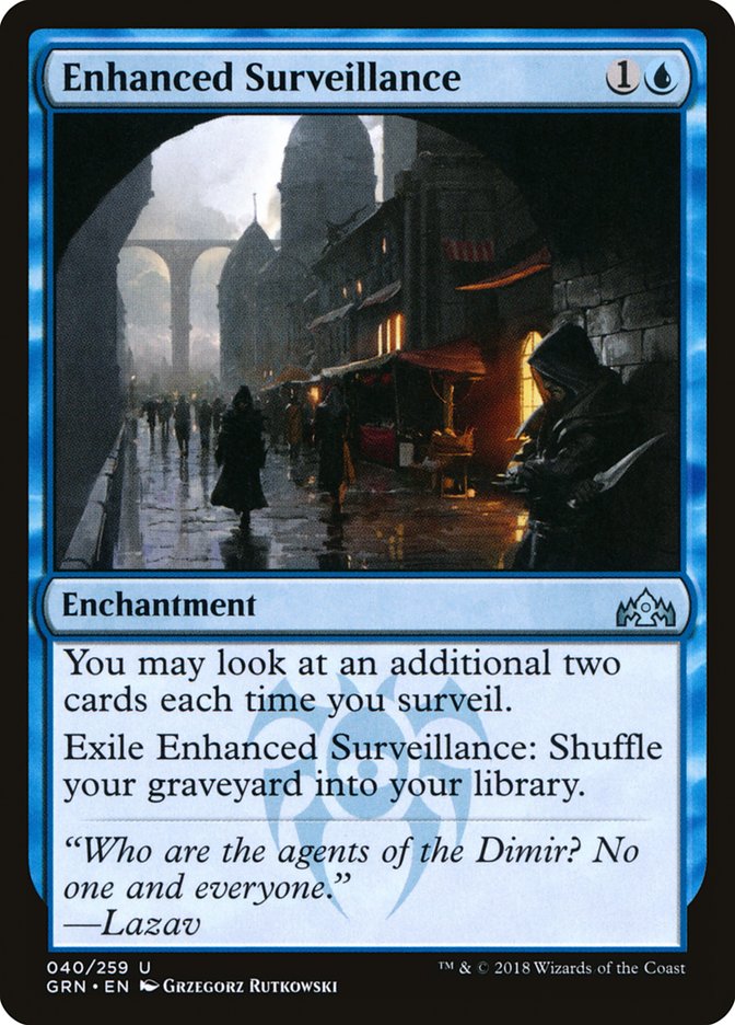 Enhanced Surveillance [Guilds of Ravnica] (GRN 40)