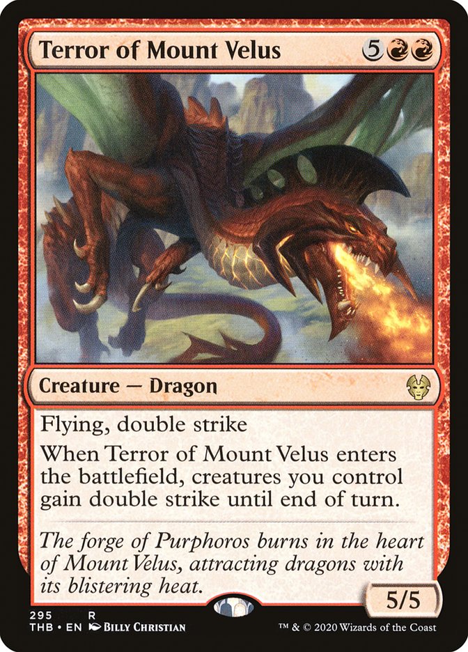 Terror of Mount Velus [Theros Beyond Death] (THB 295)
