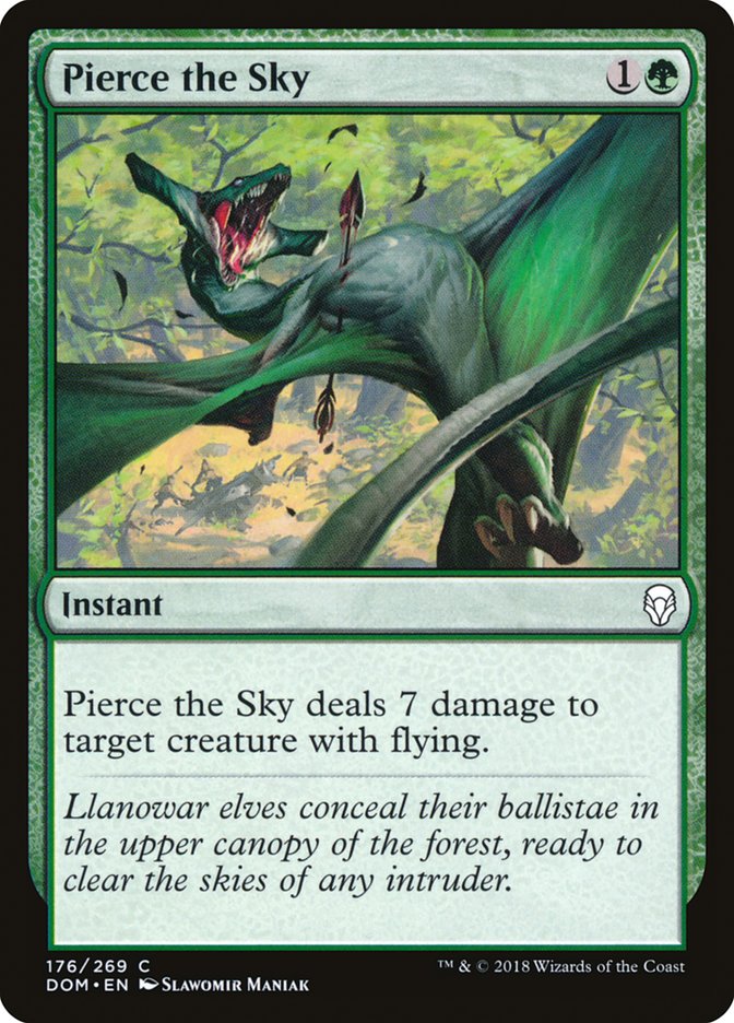 Pierce the Sky [Dominaria] (DOM 176)