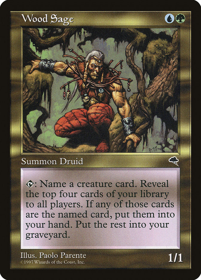 Wood Sage [Tempest] (TMP 275)