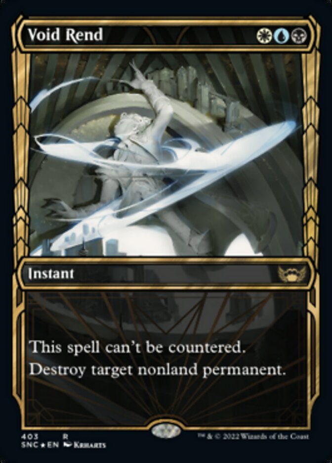 Void Rend (Showcase Golden Age Gilded Foil) (SNC 403)