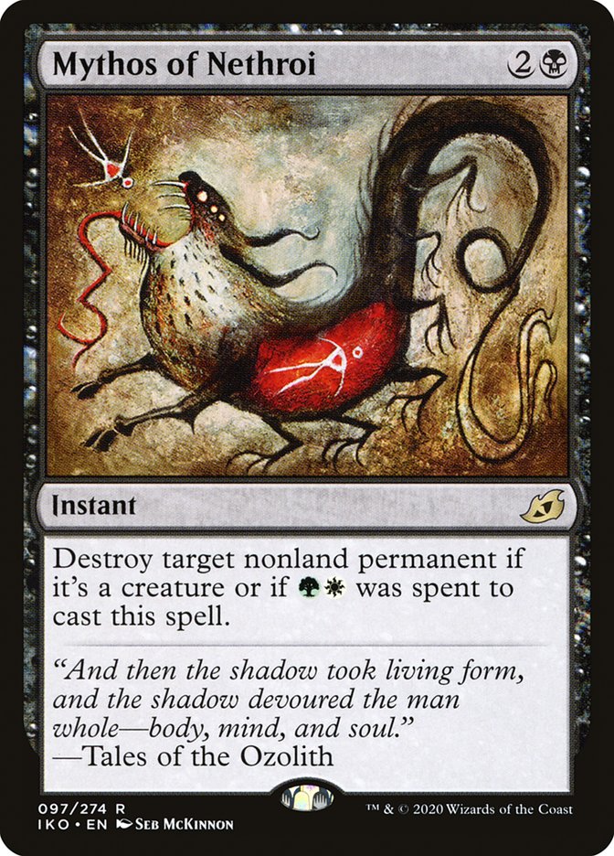 Mythos of Nethroi [Ikoria: Lair of Behemoths] (IKO 97)