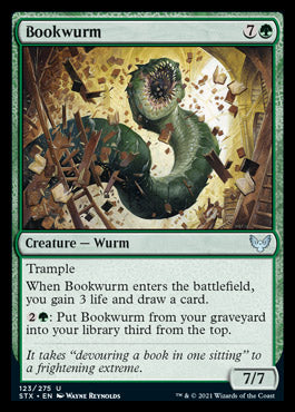 Bookwurm [Strixhaven: School of Mages] (STX 123)