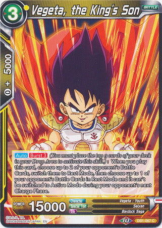 Vegeta, the King's Son [DB1-067]