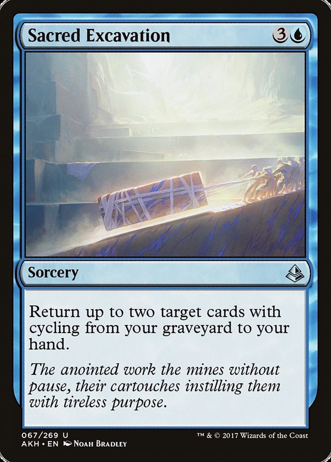 Sacred Excavation [Amonkhet] (AKH 67)