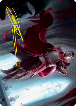Markov Waltzer Art Card (Gold-Stamped Signature) [Innistrad: Crimson Vow Art Series] (AVOW 63)