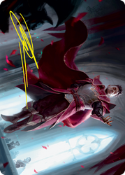 Markov Waltzer Art Card (Gold-Stamped Signature) [Innistrad: Crimson Vow Art Series] (AVOW 63)