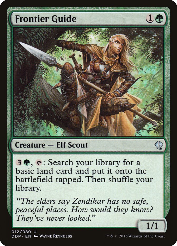 Frontier Guide [Duel Decks: Zendikar vs. Eldrazi] (DDP 12)