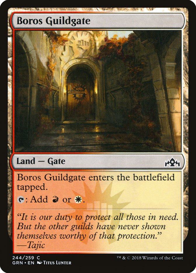 Boros Guildgate (244/259) [Guilds of Ravnica] (GRN 244)