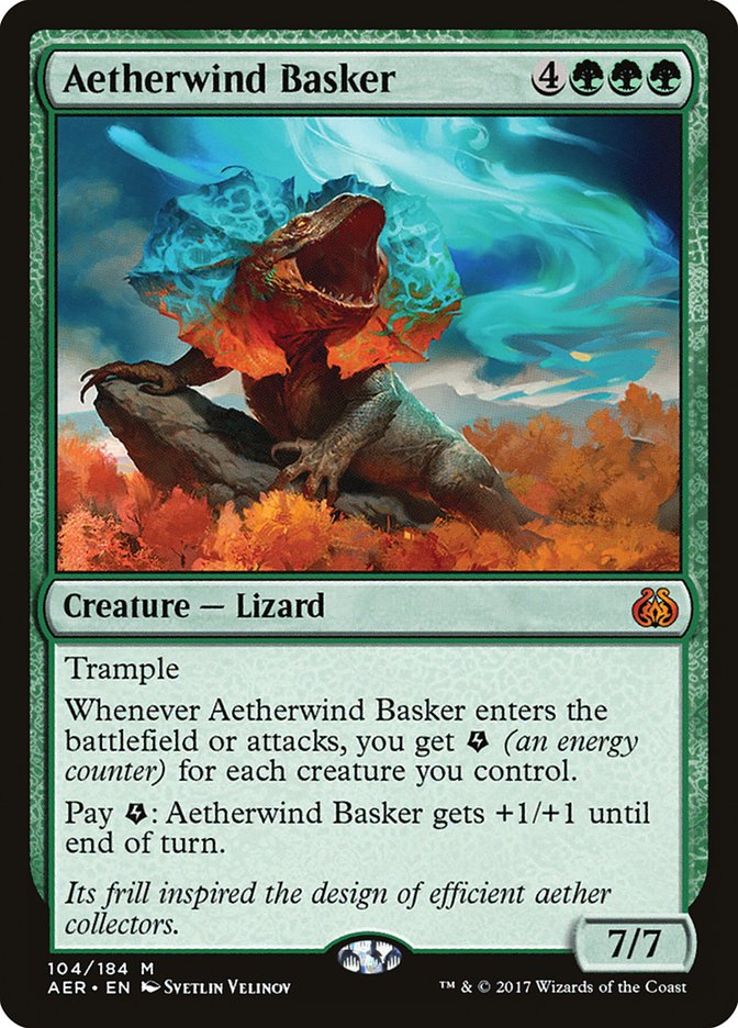 Aetherwind Basker [Aether Revolt] (AER 104)
