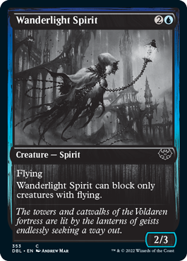 Wanderlight Spirit [Innistrad: Double Feature] (DBL 353)
