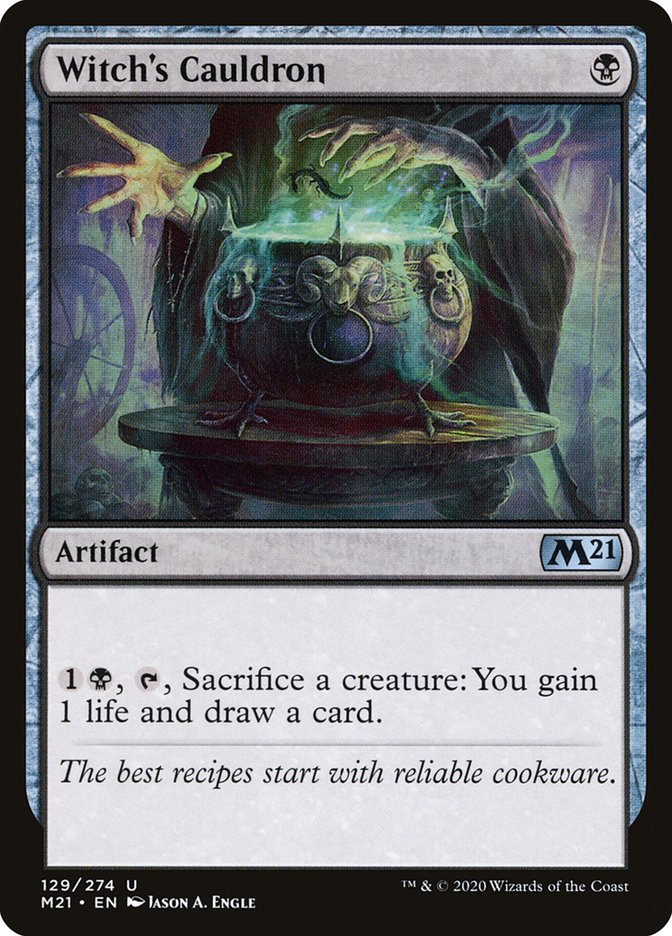 Witch's Cauldron [Core Set 2021] (M21 129)