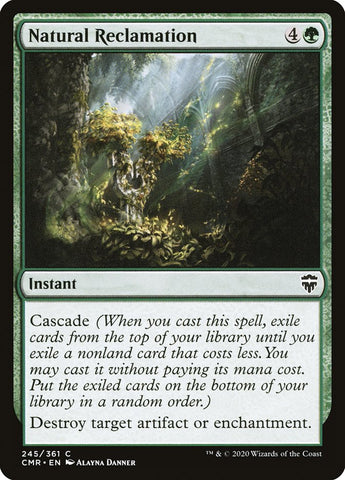 Natural Reclamation [Commander Legends] (CMR 245)