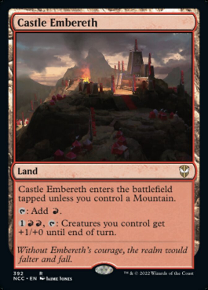 Castle Embereth [Streets of New Capenna Commander] (NCC 392)
