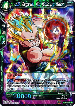 SS Vegeta, No Holding Back [BT5-058]