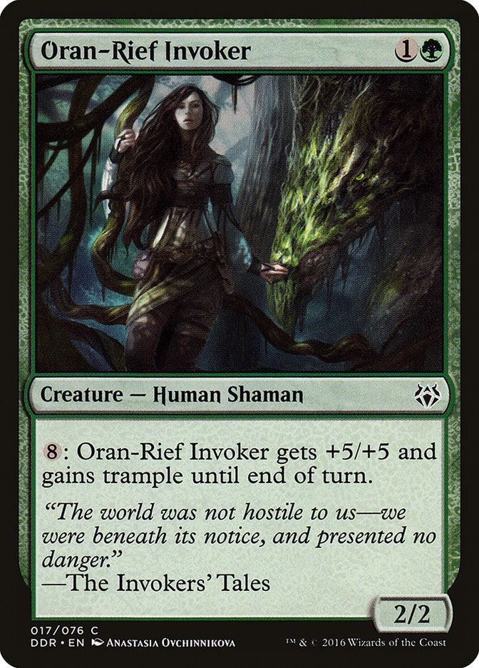 Oran-Rief Invoker [Duel Decks: Nissa vs. Ob Nixilis] (DDR 17)