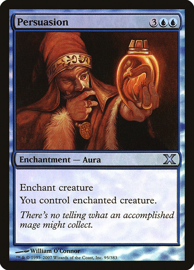 Persuasion (Premium Foil) [Tenth Edition] (10E 95)