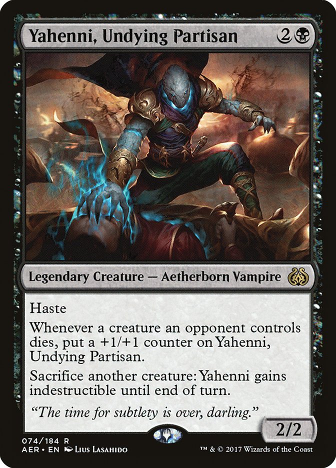 Yahenni, Undying Partisan [Aether Revolt] (AER 74)
