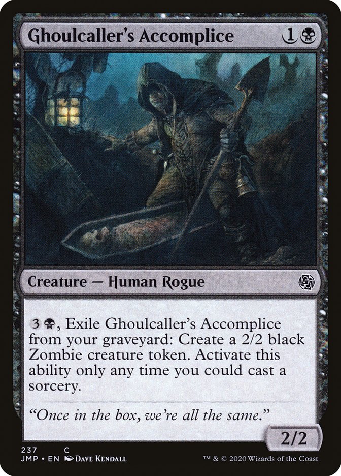 Ghoulcaller's Accomplice [Jumpstart] (JMP 237)
