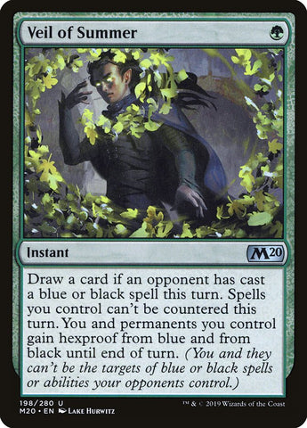 Veil of Summer [Core Set 2020] (M20 198)