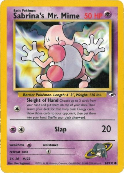 Sabrina's Mr. Mime (94/132) [Gym Heroes]
