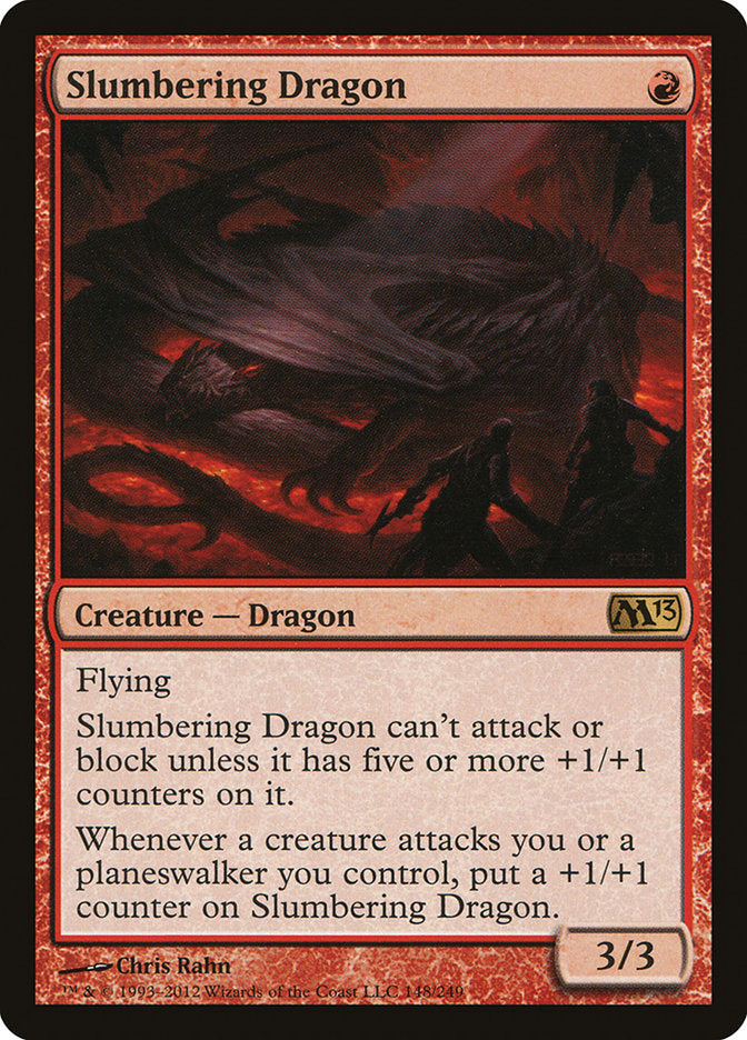 Slumbering Dragon [Magic 2013] (M13 148)