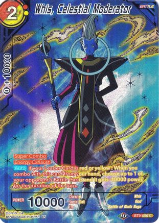 Whis, Celestial Moderator (Collector's Selection Vol. 2) (BT9-096) [Promotion Cards]