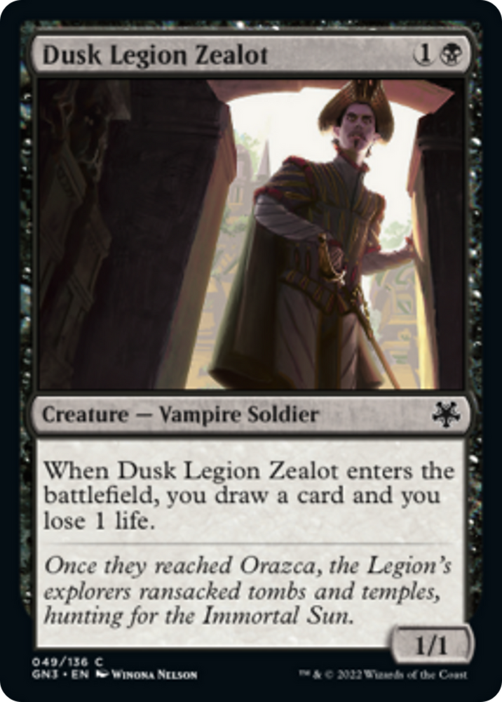 Dusk Legion Zealot [Game Night 2022]
