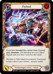 Payload (Yellow) [EVR077] 1st Edition Rainbow Foil