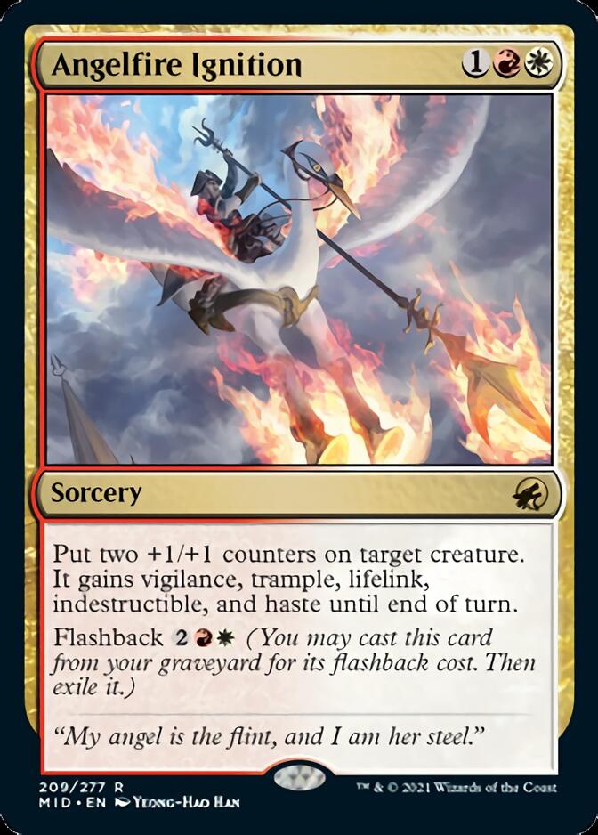 Angelfire Ignition [Innistrad: Midnight Hunt] (MID 209)