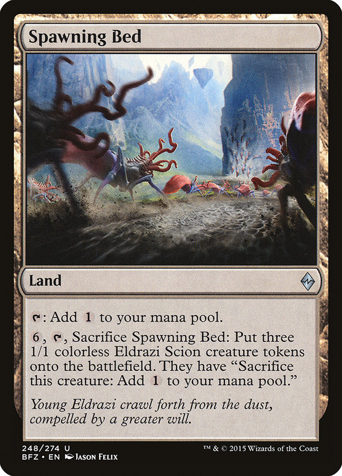 Spawning Bed [Battle for Zendikar] (BFZ 248)