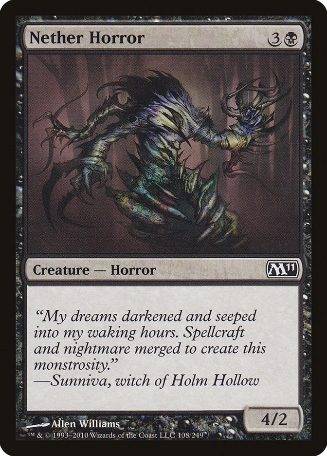 Nether Horror [Magic 2011] (M11 108)