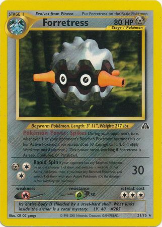 Forretress (21/75) [Neo Discovery]