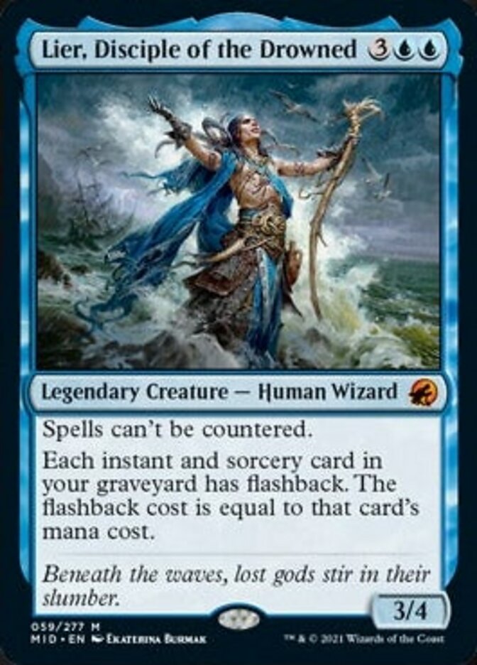 Lier, Disciple of the Drowned [Innistrad: Midnight Hunt] (MID 59)