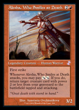 Alesha, Who Smiles at Death (Timeshifted) [Time Spiral Remastered] (TSR 338)