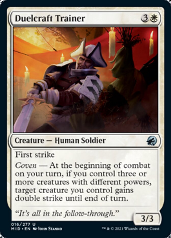 Duelcraft Trainer [Innistrad: Midnight Hunt] (MID 16)