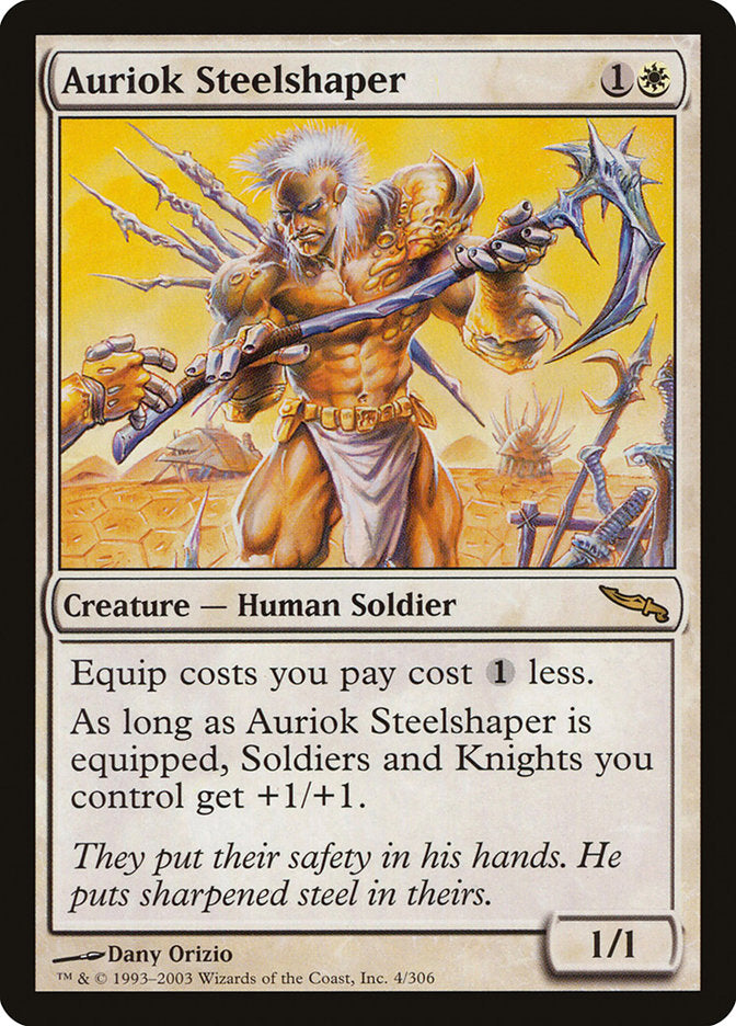 Auriok Steelshaper [Mirrodin] (MRD 4)