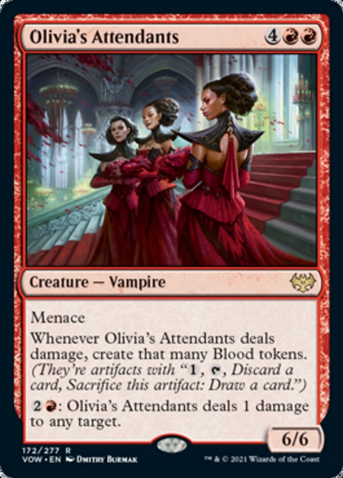Olivia's Attendants [Innistrad: Crimson Vow] (VOW 172)