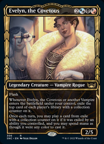 Evelyn, the Covetous (Showcase Golden Age) [Streets of New Capenna] (SNC 306)