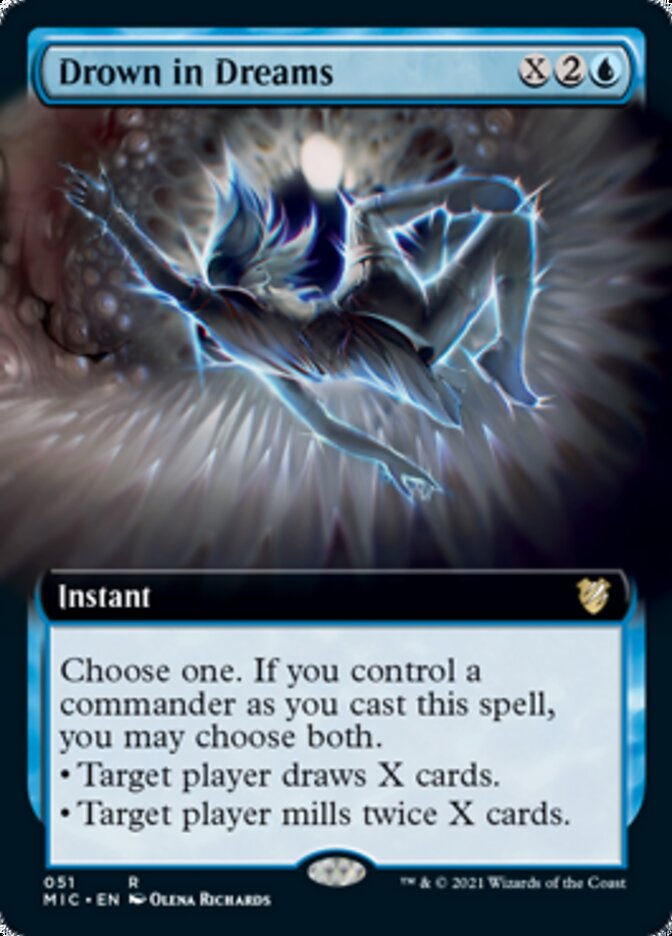 Drown in Dreams (Extended) [Innistrad: Midnight Hunt Commander] (MIC 51)